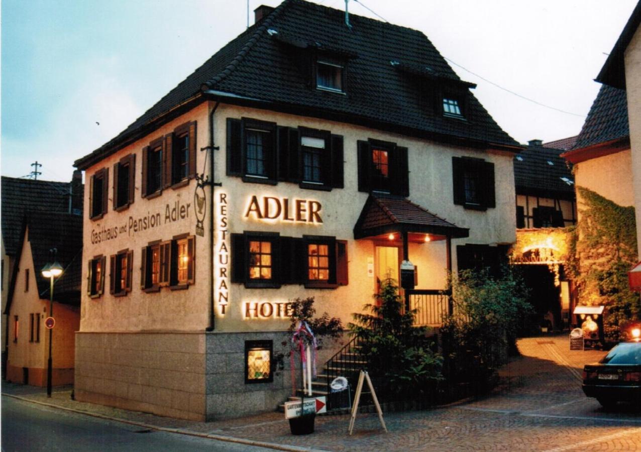 Adler Gaststube Hotel Biergarten Bad Rappenau Zewnętrze zdjęcie